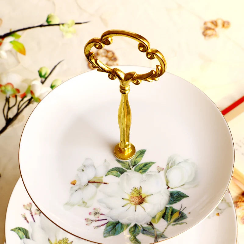 Présentoir Buffet Porcelaine Verte