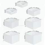 Présentoir Buffet Cubes Acryliques Réception