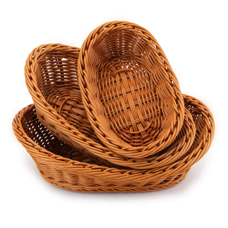 Corbeille à Pain Tressée Plastique