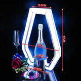 Présentoir Bouteille Champagne Personnalisable VIP