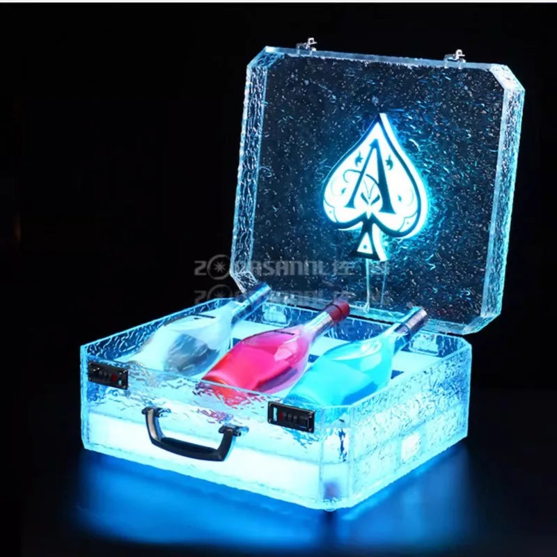 Présentoir Bouteille Lumineux LED Réception