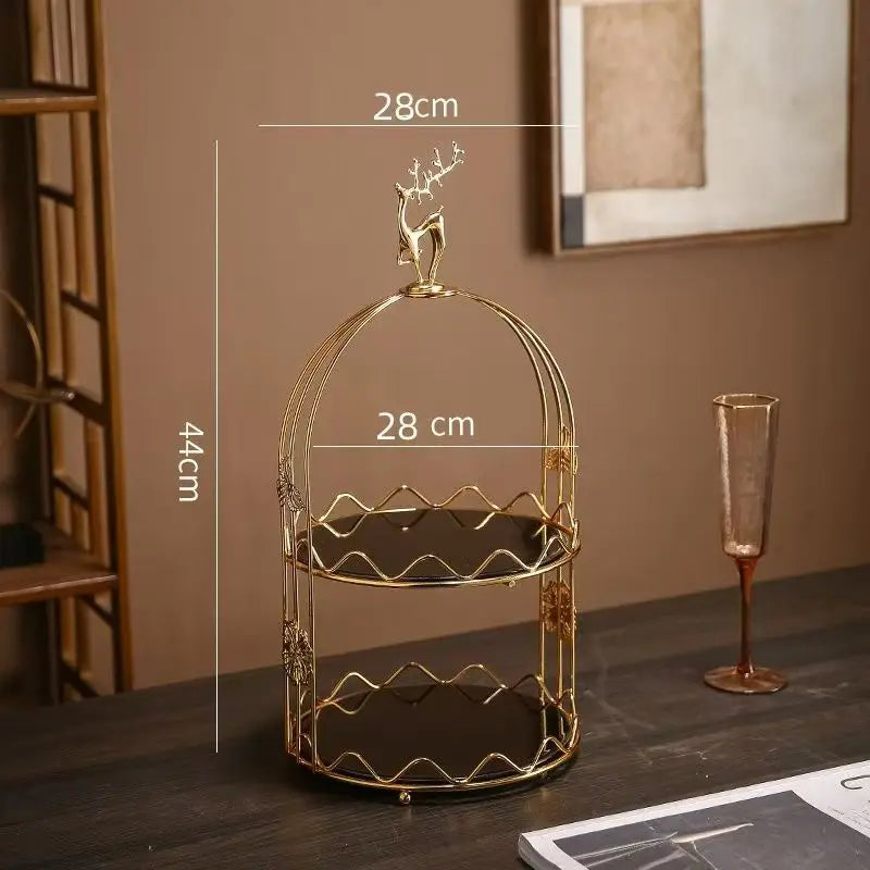 Présentoir à Gâteaux Thé Mariage Chic