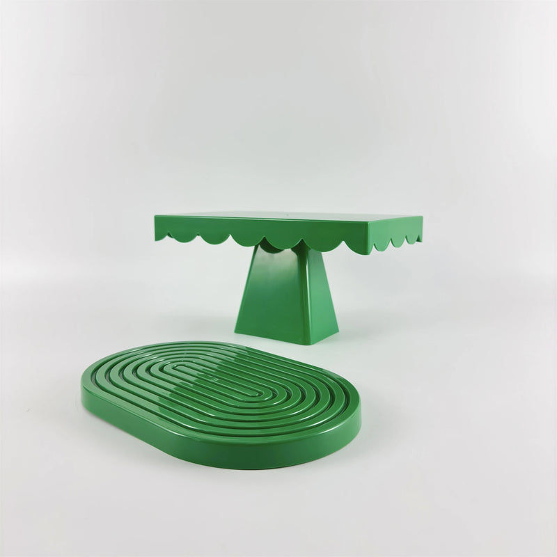 Juego de 2 soportes para cupcakes para decoración de bodas, fiestas de cumpleaños, fiestas, decoración de fiesta rosa, juego de soportes para pasteles para Navidad