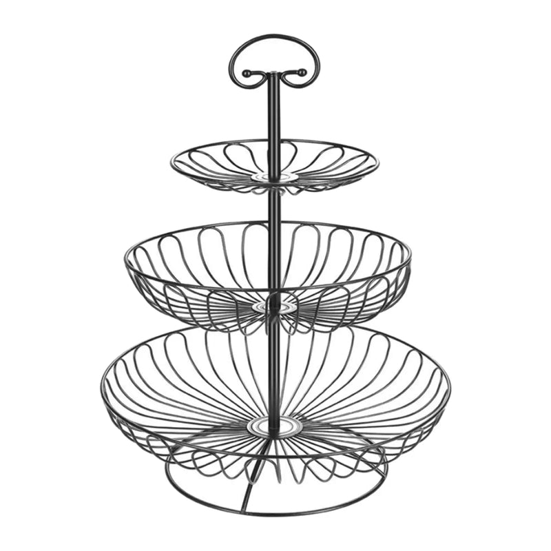 Présentoir Gâteau à Étages Métal