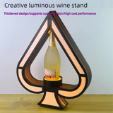 Présentoir Bouteille Pique Lumineux Bar