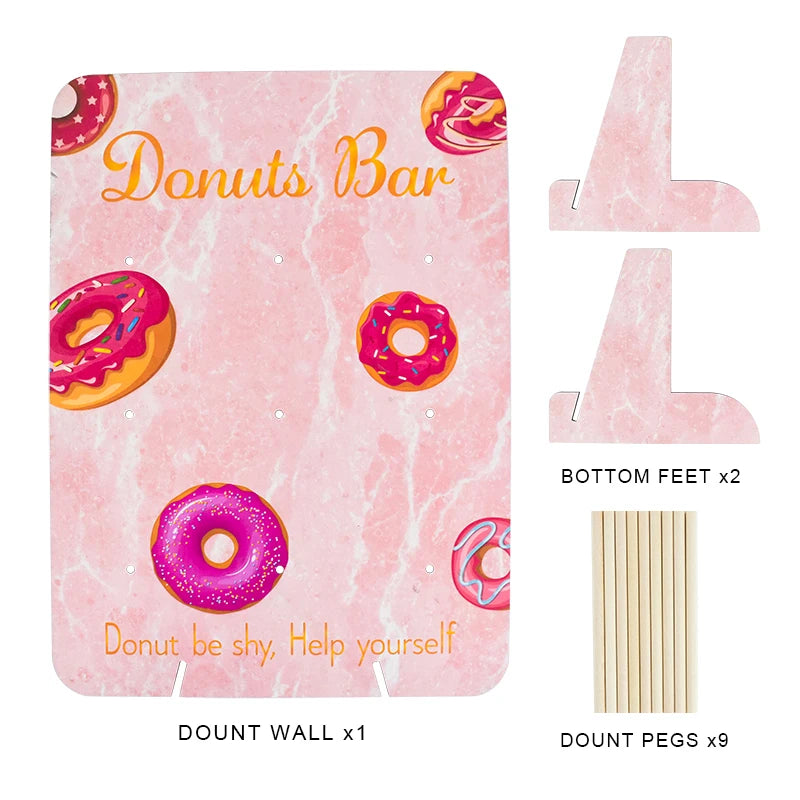 Présentoir Mural Donuts Mariage Réception