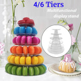 Présentoir Cupcakes Transparent Multi-Niveaux