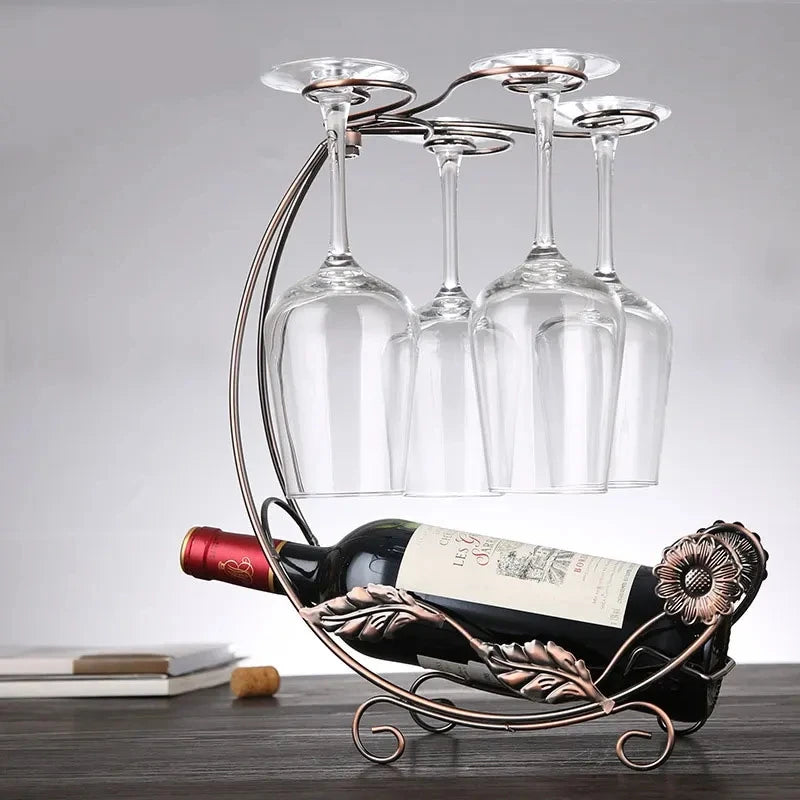 Porte-Verres Suspendu Bar Métal
