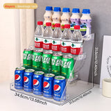 Présentoir Boissons Acrylique Multi-Niveaux