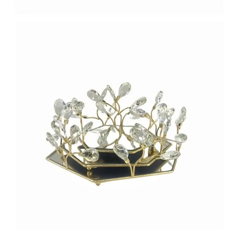 Plateau Miroir Fer Forgé Mariage