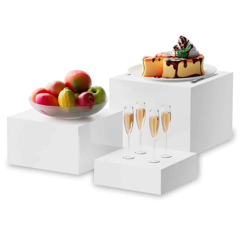 Lot 8 Présentoirs Cubes Acryliques Buffet