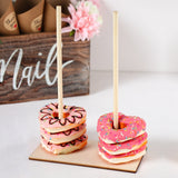 Présentoir Donuts Bois Mariage Champêtre