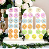 Présentoir Donuts Bois Chiffre Mariage