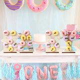 Présentoir Donuts Bois Fête Enfant
