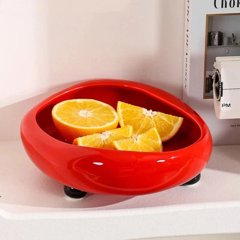 Frutero de cerámica, ensaladera, cesta de frutas, plato para dulces, bandejas para aperitivos, plato para sushi, platos para postre, plato para dim sum, platos llanos