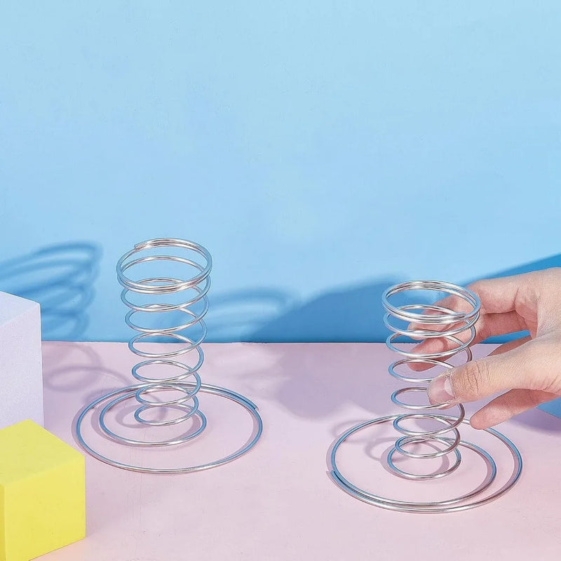 Présentoir Cornets à Glace Spirale Inox