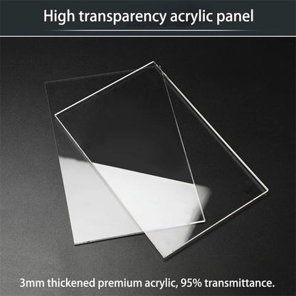 Présentoir Gâteau Acrylique Rond Socle Transparent