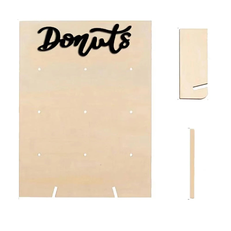Présentoir Donuts Bois Mariage Déco