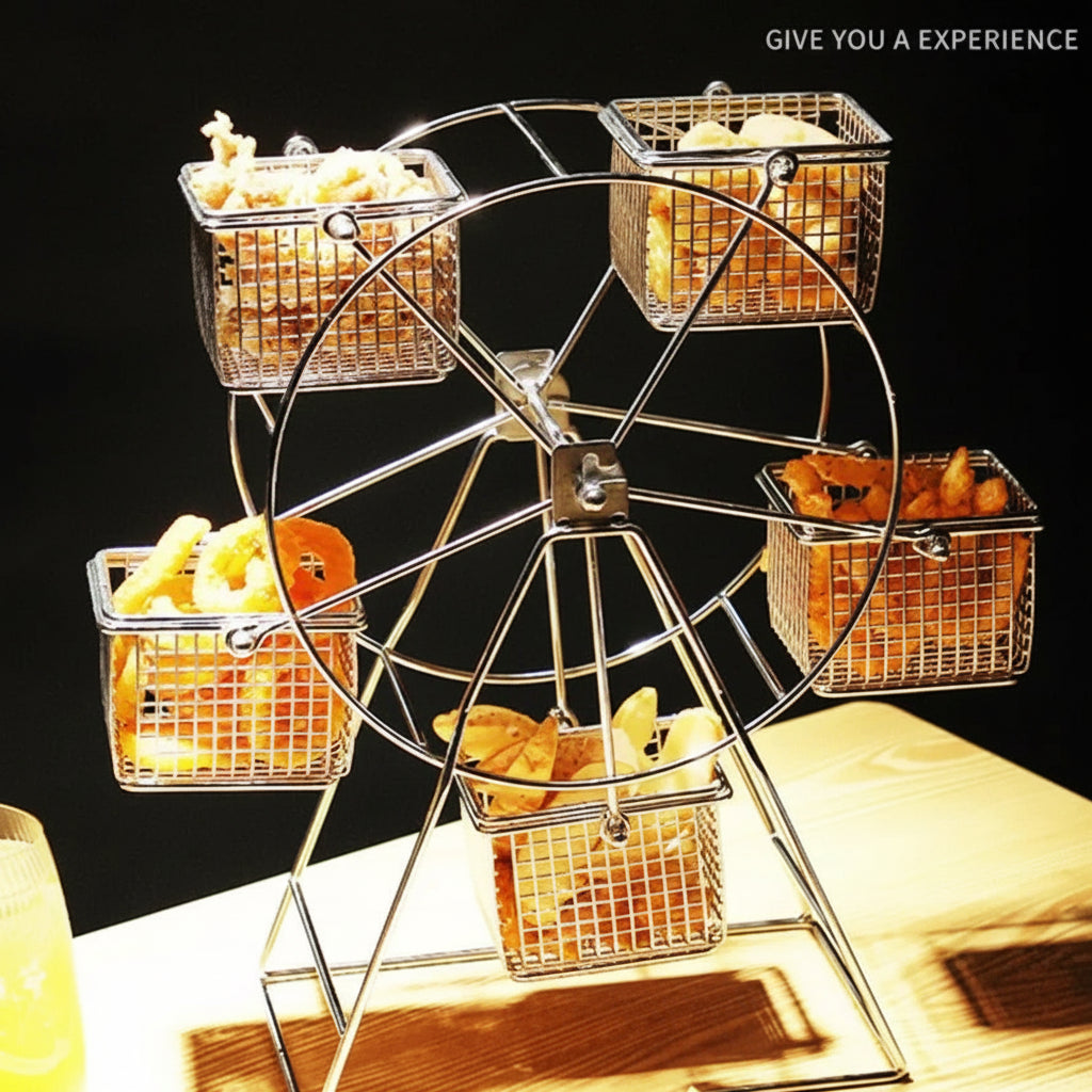 Présentoir Buffet Grande Roue Métal