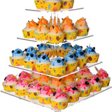 Présentoir Gâteau Mariage LED Cristal