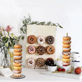 Panneau Bois Présentoir Donuts Mariage