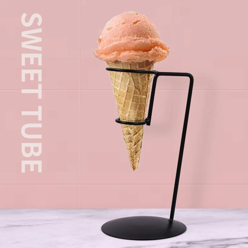 Présentoir Cornets à Glace en Fer