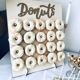 Présentoir Mural Donuts en Bois