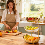 Corbeille Fruits Céramique 3 Niveaux
