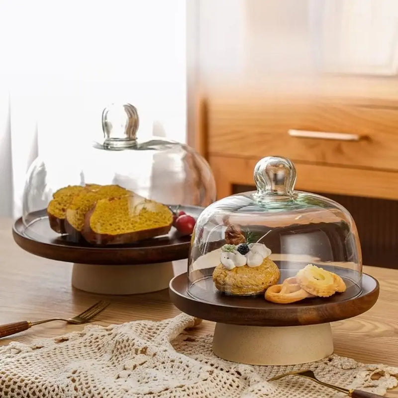 Assiette de Présentation sur Pied Haut