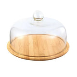 Présentoir Gâteau avec Cloche Transparente