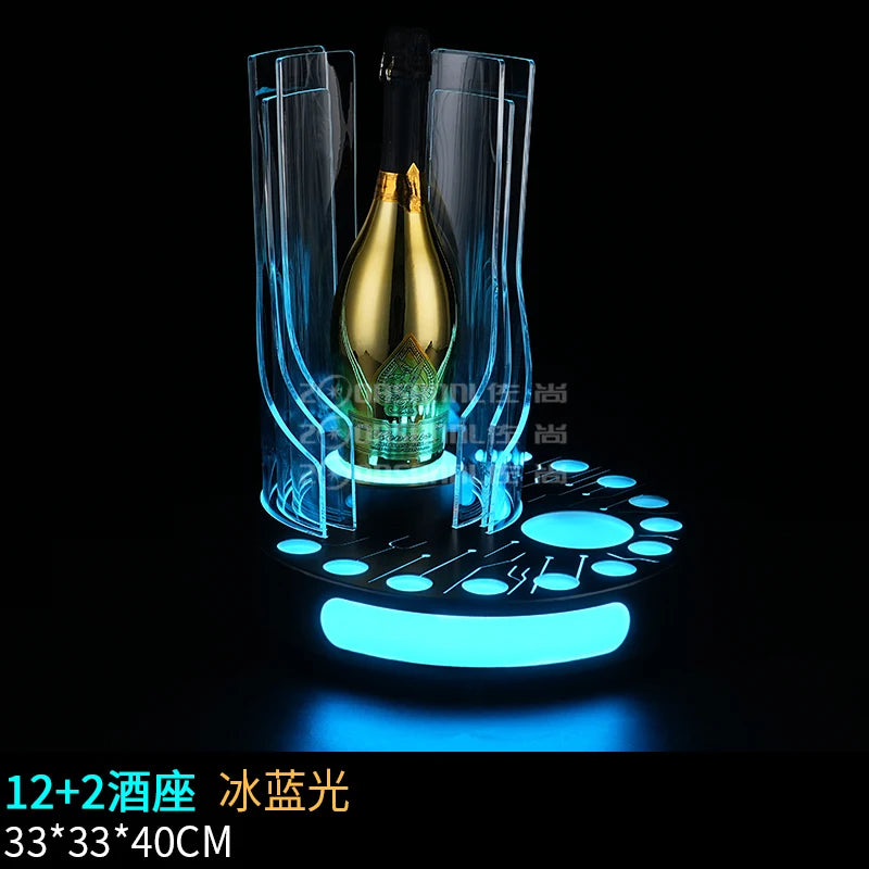 Présentoir Bouteille Lumineux LED Réception