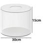 Présentoir Gâteau Acrylique Rond Socle Transparent
