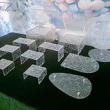 Présentoir Buffet Acrylique Colonnes Mariage