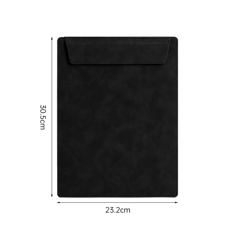1 unidad, portamenús de ante, portapapeles magnético de piel sintética A4/A5/A6/A7/B5 con soporte para bolígrafo, bloc de notas para restaurante/cafetería/bar/hotel