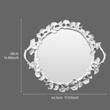 Plateau Miroir Ginkgo Décoratif Mariage