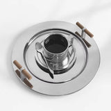 Plateau Service Café Inox Restaurant