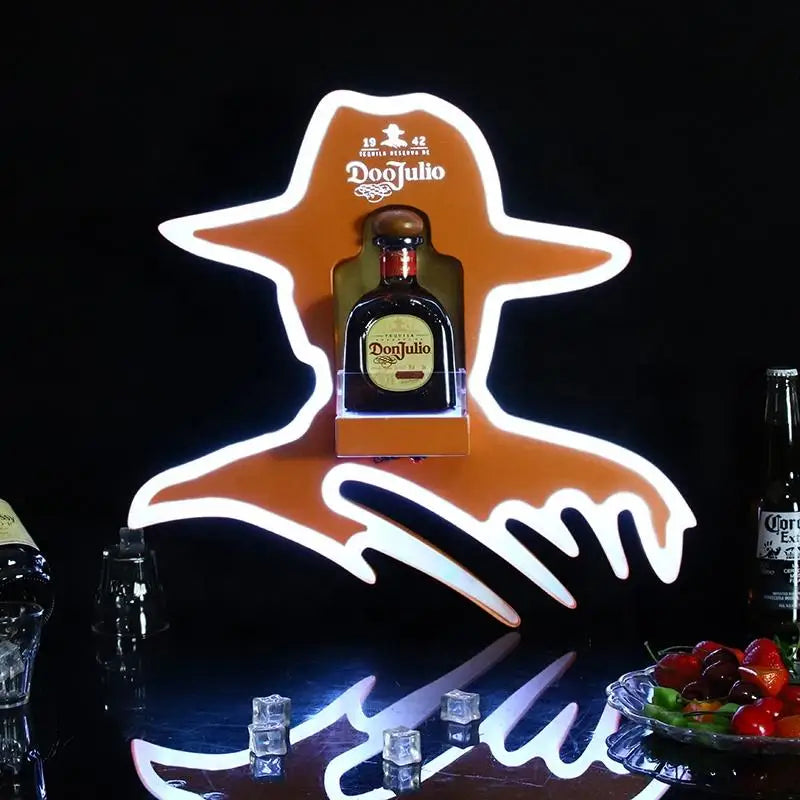 Présentoir Bouteille Tequila Lumineux VIP