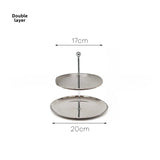 Présentoir Buffet Inox Multi-Niveaux