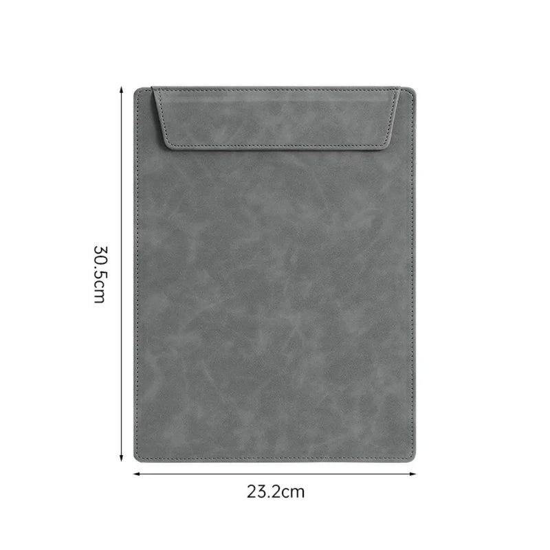 1 unidad, portamenús de ante, portapapeles magnético de piel sintética A4/A5/A6/A7/B5 con soporte para bolígrafo, bloc de notas para restaurante/cafetería/bar/hotel