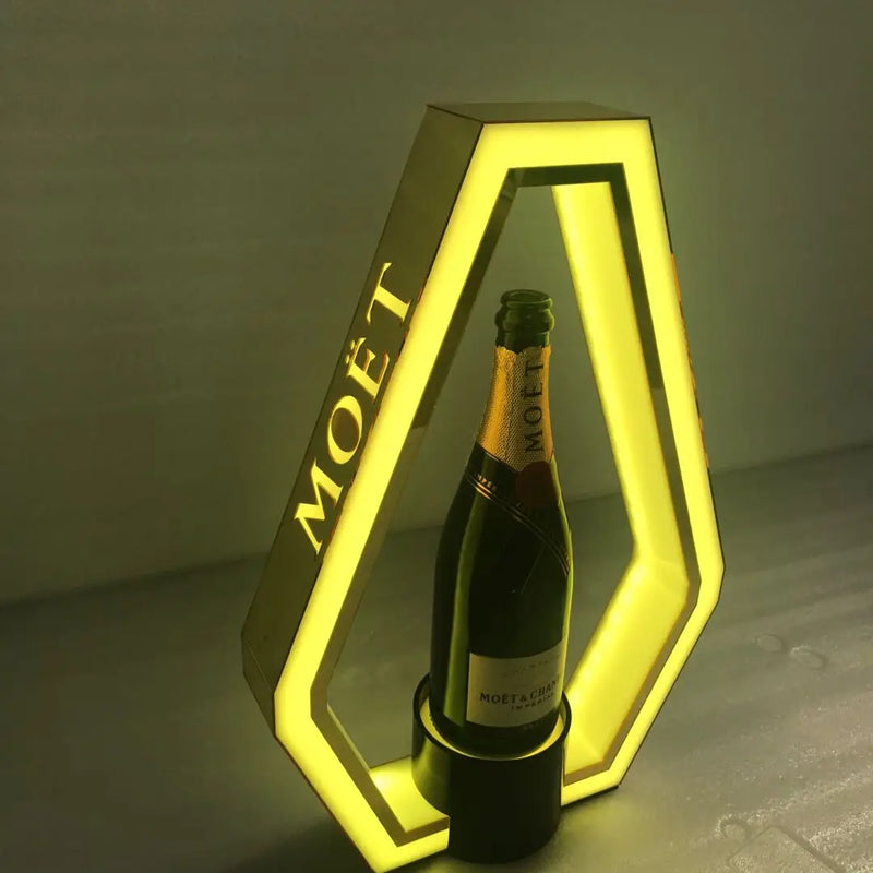 Présentoir Bouteille Champagne Personnalisable VIP