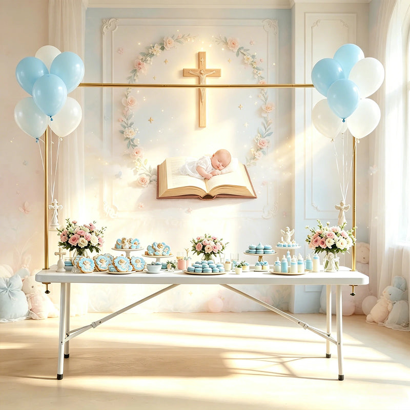 Arche de Table Dorée Buffet Mariage