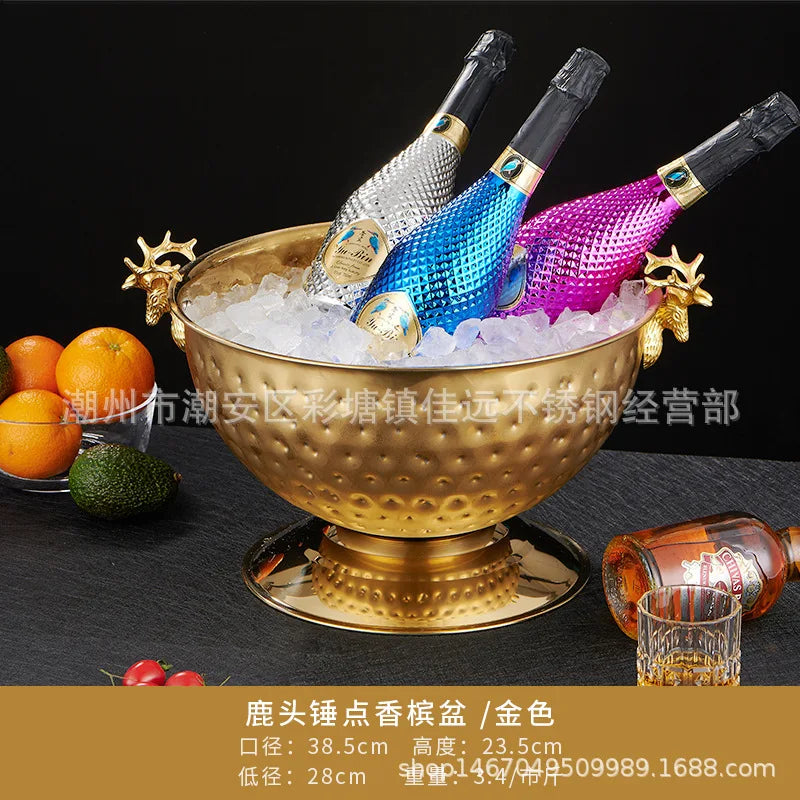 Rafraîchisseur Champagne Inox Double Paroi