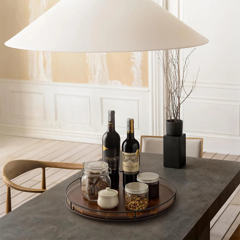 Plateau Tournant de Service Bois