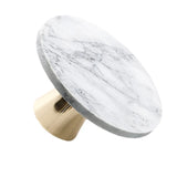Présentoir Gâteaux Marbre Rond Élégant