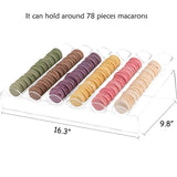 Présentoir Macarons Acrylique 6 Compartiments