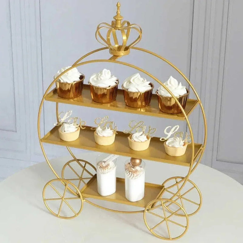 Présentoir Gâteaux Citrouille Donuts Mariage