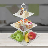 Présentoir Desserts Multi-Niveaux Plateau Fruits