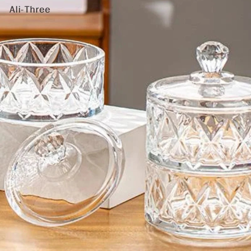 1 unidad de elegantes copas de cristal para helado y postres con tapa - perfectas para pudin, yogur y gelato - ideales para uso doméstico y comercial