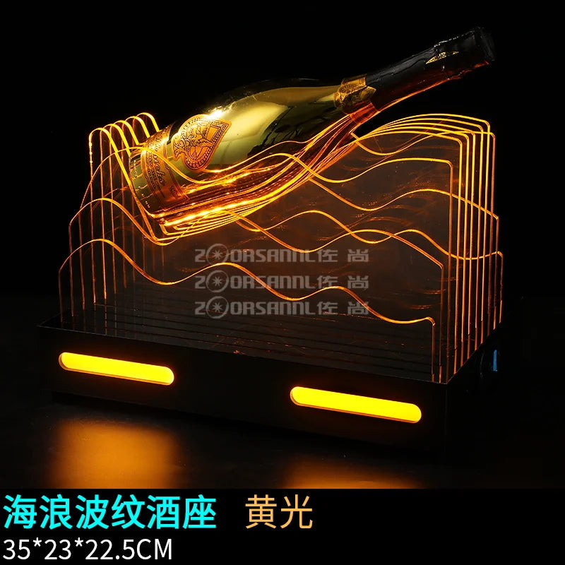 Présentoir Bouteille Lumineux LED Réception