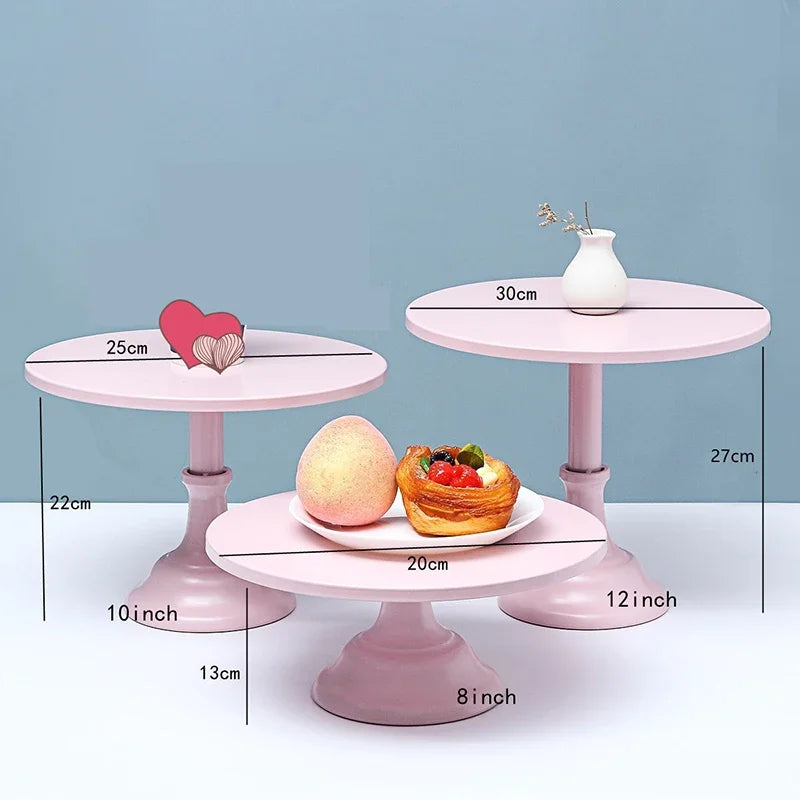 Présentoir Gâteau en Fer Forgé